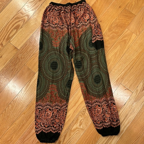 Lofbaz boho/tribal print yoga/harem pants - Picture 4 of 6